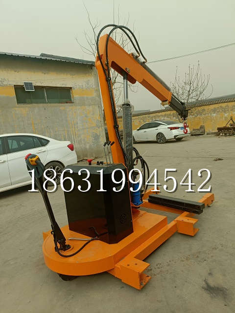 新城乡自卸车厢随车吊 自制轮式四不像起重机 四驱平板吊 5吨 贵盛